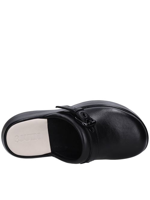 Lipari leather sabot 3JUIN | LIPARI 010 CHAT SWEETNERO